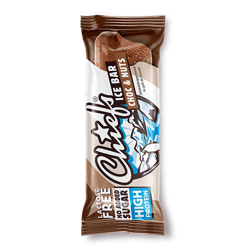 Chiefs Ice Cream Ice Bar Choc & Nuts mit Schatten