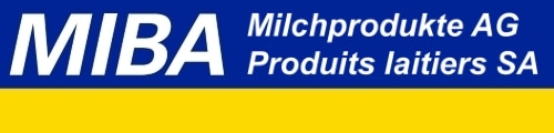 Logo MIBA Milchprodukte AG Produits laitiers SA