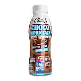 Chiefs Milk Protein Drink Choco Mountain Frontansicht