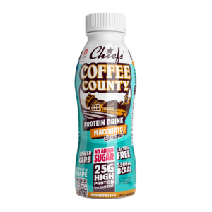 Chiefs Milk Protein Drink Coffee County Frontansicht