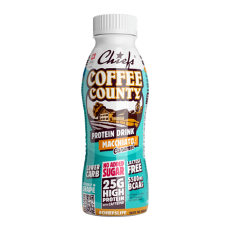 Chiefs Milk Protein Drink Coffee County Frontansicht