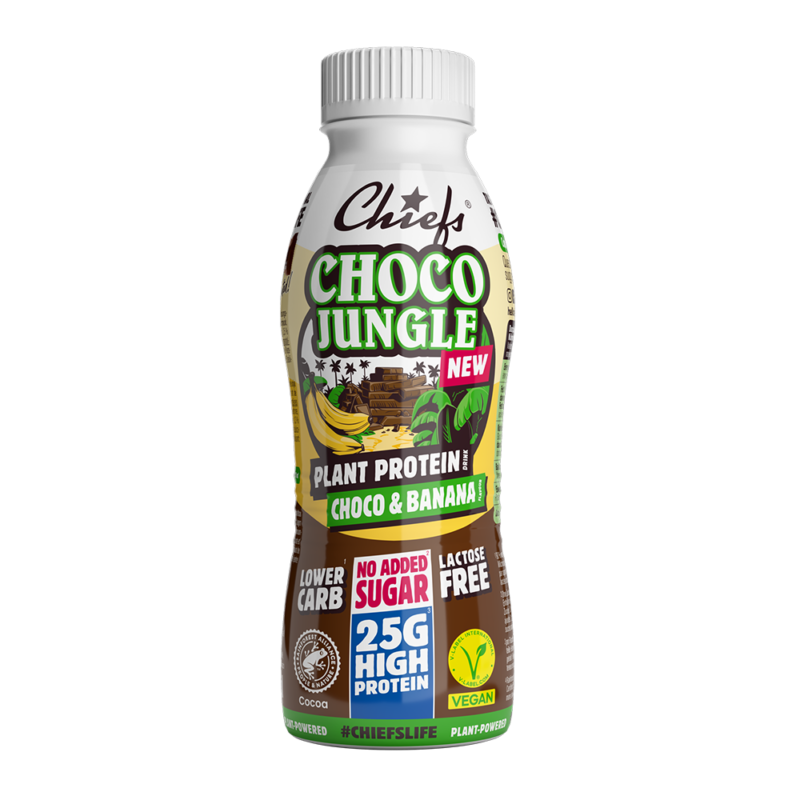 Chiefs Plant Protein Drink Choco Jungle Frontansicht