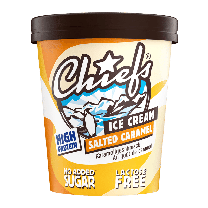 Chiefs Ice Cream Salted Caramel Cup 500 ml