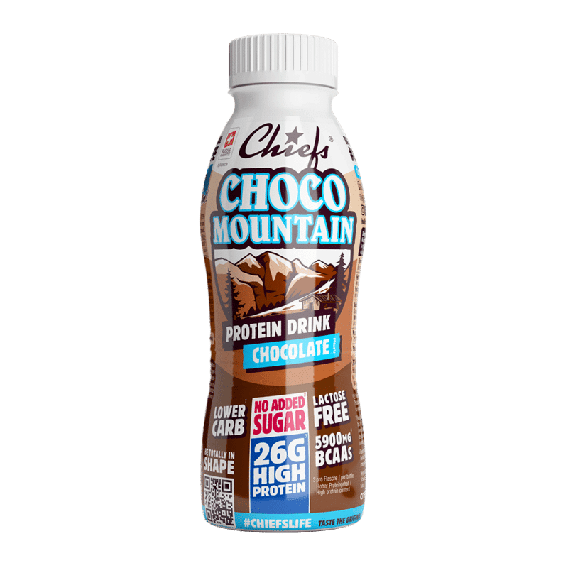 Chiefs Milk Protein Drink Choco Mountain front view