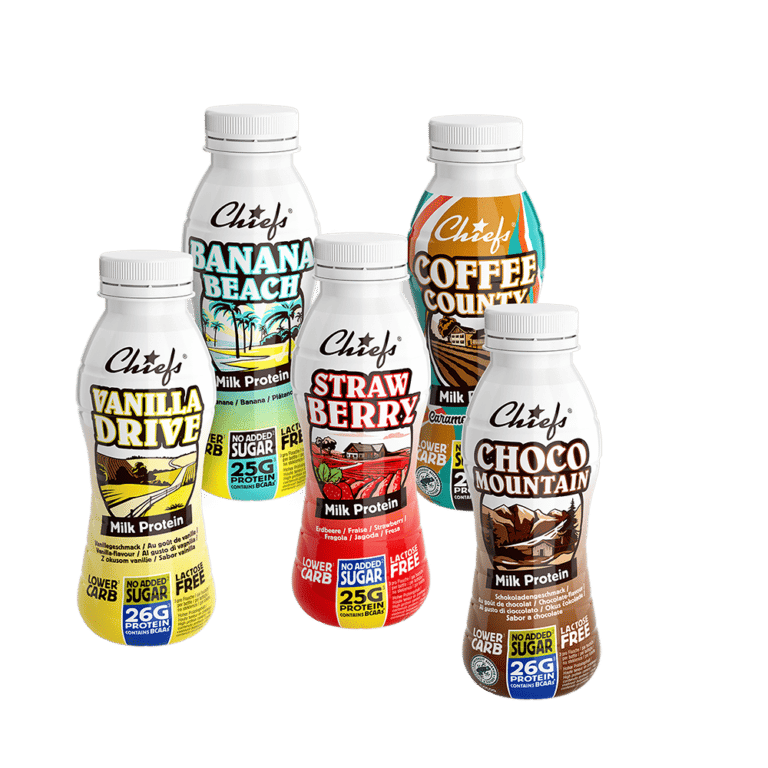 Tasting Package Milk Protein Drinks Chiefs Europe