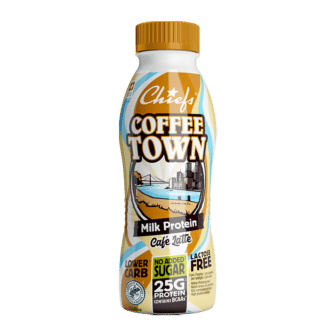 Chiefs Milk Protein Drink Coffee Town vue de face