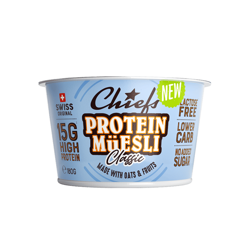 Chiefs Protein Muesli Classic vue de face