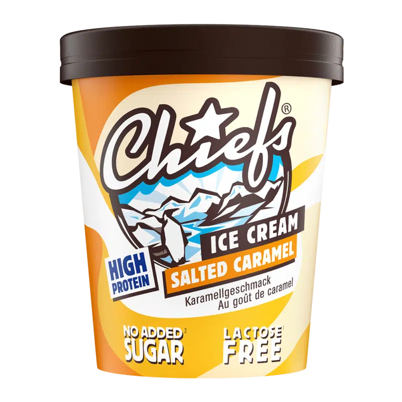 Chiefs Ice Cream Salty Caramel gobelet 500 ml