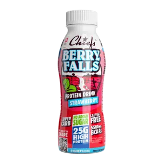 Chiefs Milk Protein Drink Berry Falls vue de face