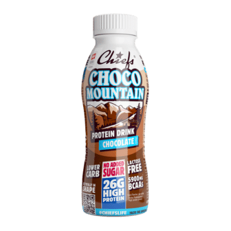 Chiefs Milk Protein Drink Choco Mountain vue de face