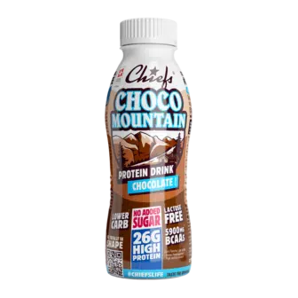 Chiefs Milk Protein Drink Choco Mountain vue de face