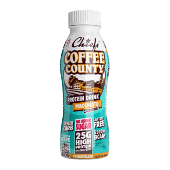 Chiefs Milk Protein Drink Coffee County vue de face