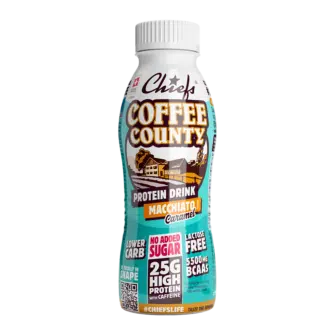 Chiefs Milk Protein Drink Coffee County vue de face