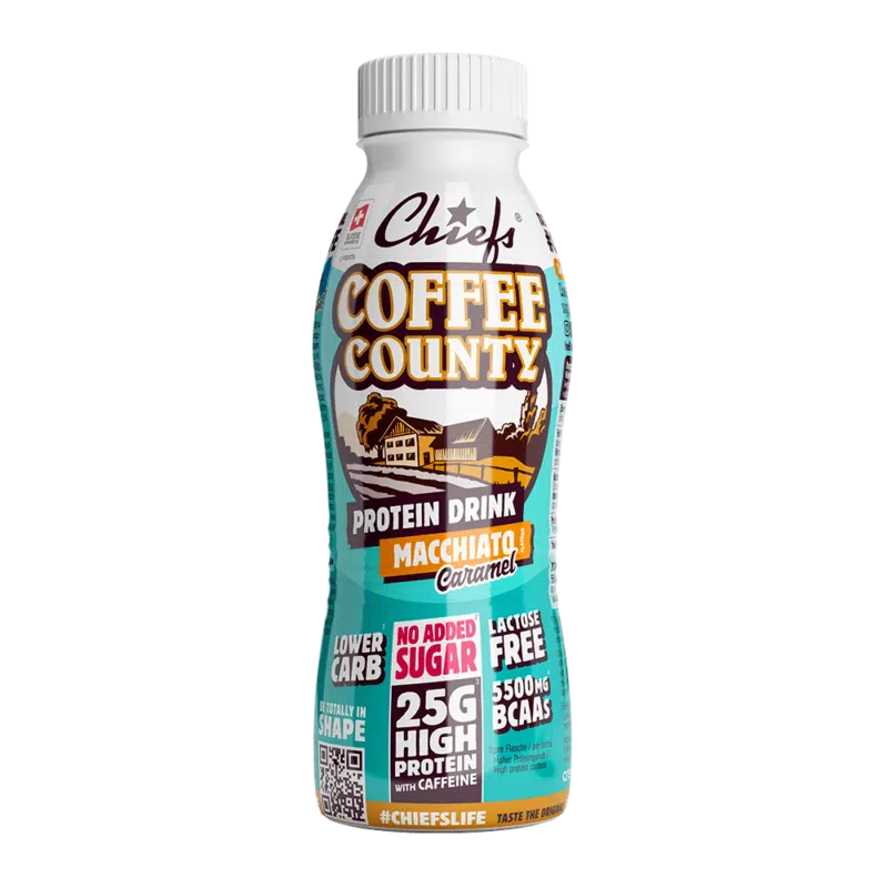 Chiefs Milk Protein Drink Coffee County vue de face