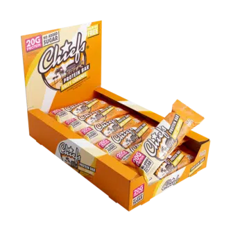 Chiefs Protein Bar Salty Caramel confezione tray