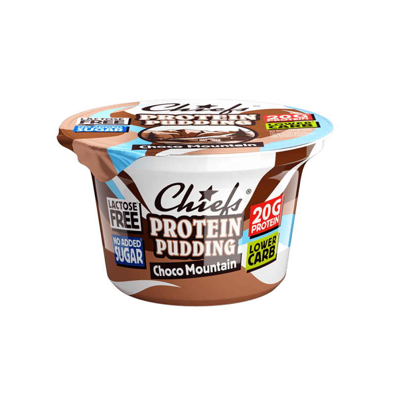 Chiefs Protein Pudding Choco Mountain vista frontale