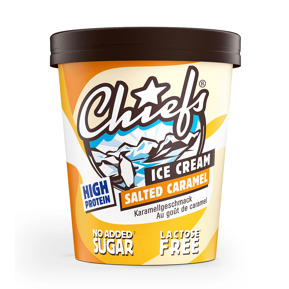 Chiefs Ice Cream Salty Caramel tazza 500 ml con ombra