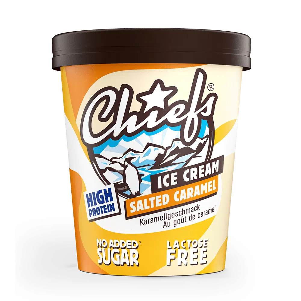Chiefs Ice Cream Salty Caramel tazza 500 ml con ombra