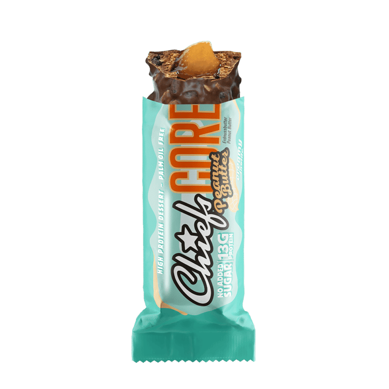 Chiefs Protein Core Bar Peanut Butter aperto