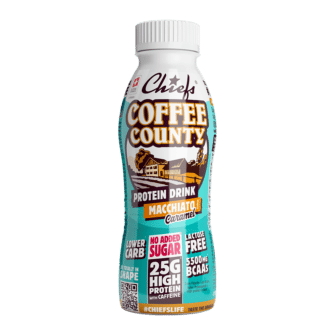 Chiefs Milk Protein Drink Coffee County vista frontale